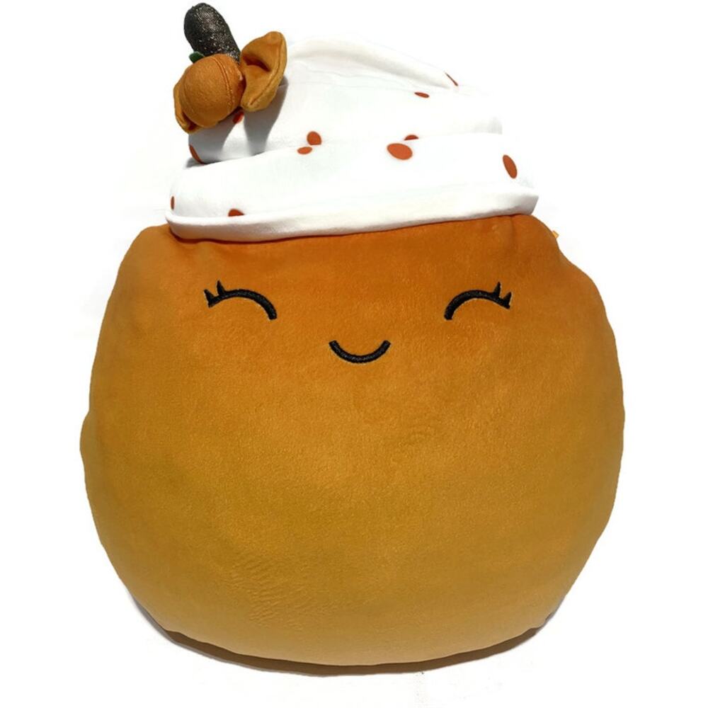 Squishmallow Kendla the Pumpkin Spice Latte Plush XL 14 Inches